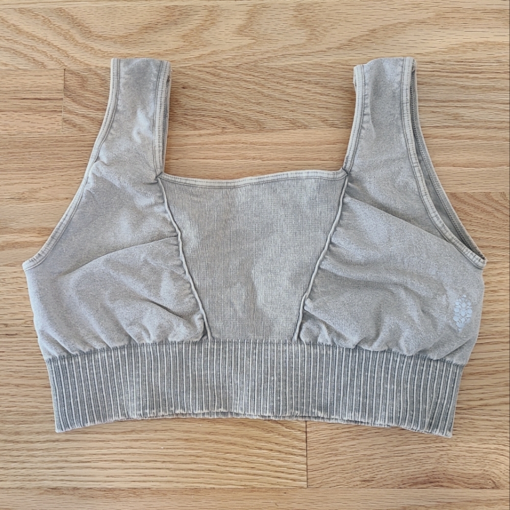 NWOT Good Karma Square Neck Bra Sz XL WITH LOGOS